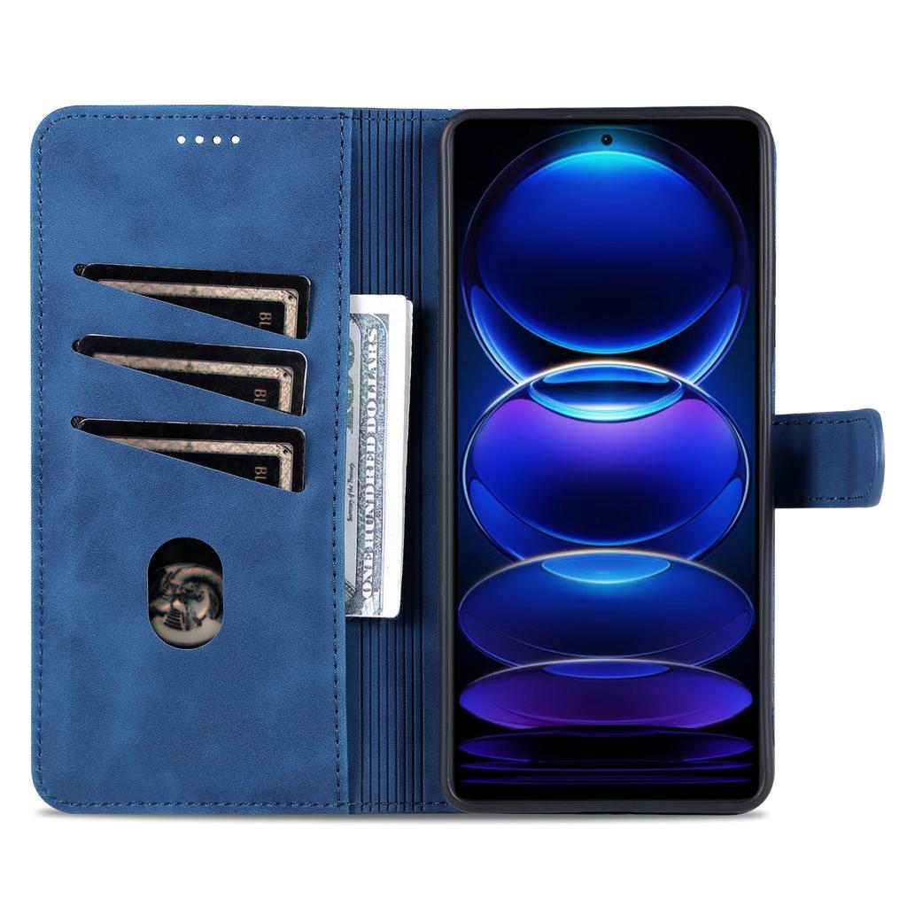 AZNS For Xiaomi Redmi Note 12 Pro 5G/Note 12 Pro Speed 5G/Poco X5 Pro 5G Phone Case PU Leather Wallet Stand Flip Folio Protective Cover