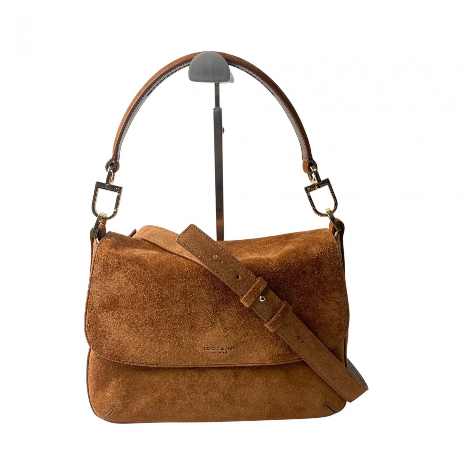 

Used GIORGIO ARMANIShoulder Bag Brown Suede Women