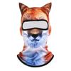 Funny Full Face Plush Hood for Party Costume and Dress Up