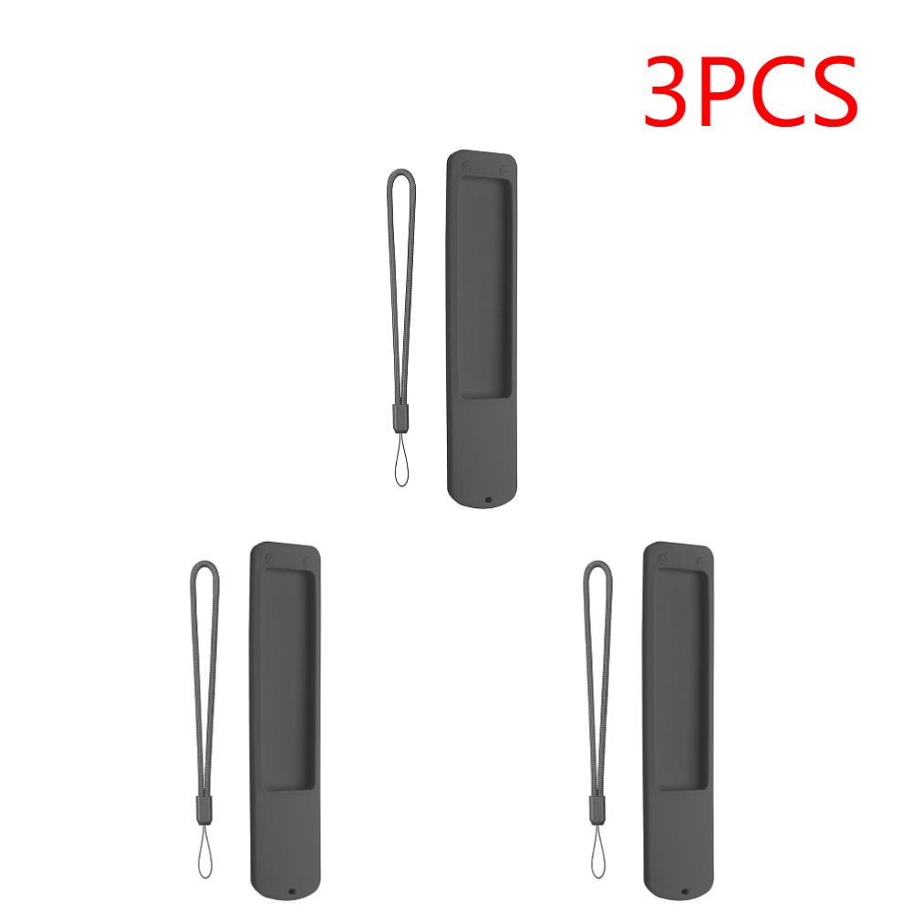 1-3pcs Silicone Case  for XMRM-ML Remote Control Cover Anti-Drop Remote Case Anti-Scratch Protective Skin Sleeve with Lanyard