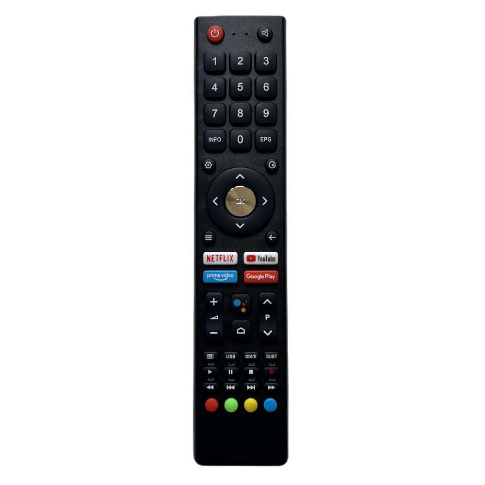 

Comfortable Grip TV Remote Control Universal Use for JVC RM-C3362/RM-C3367/RM-C3407/LT-32N3115A/LT-40/N5115 TV A