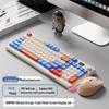 EWEADN V98Pro Tri-Mode Wireless Keyboard & Mouse Set with Screen