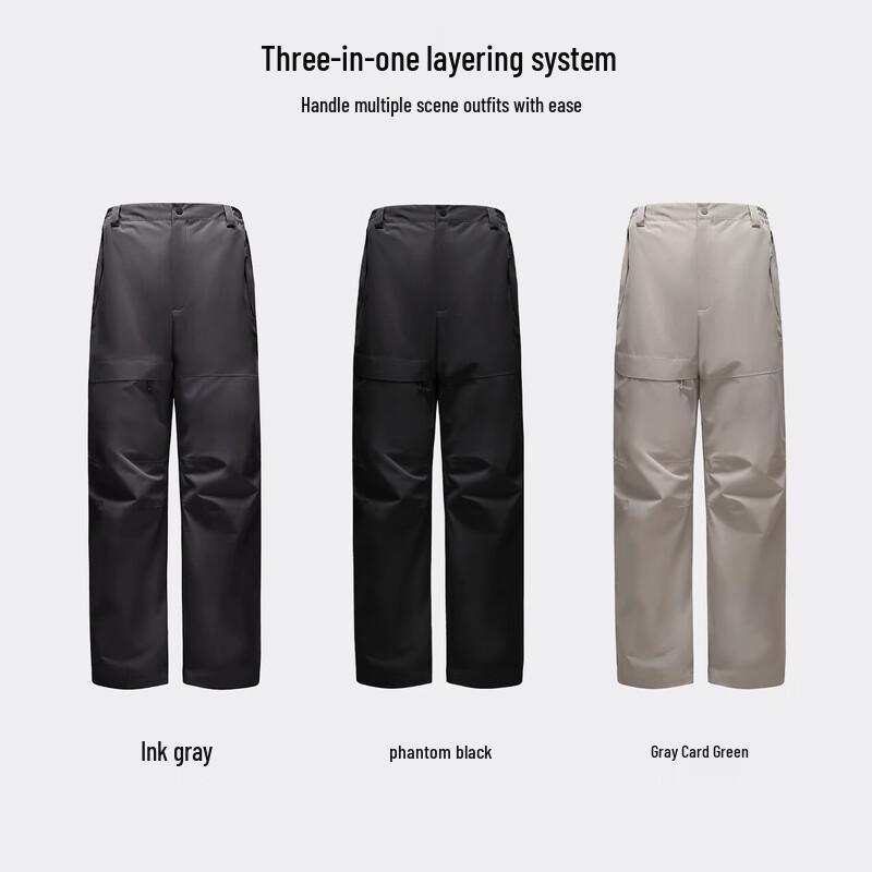 Camel Women's 3-in-1 Trekking Pants with Fleece Liner