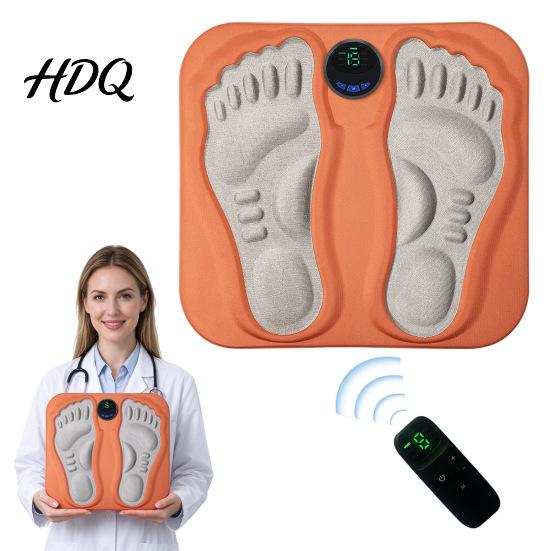Professional Sole Fatigue Relief Tool EMS Foot Massager for Neuropathy Transcutaneous Electrical Nerve Stimulator 6 Modes 15 Home Office