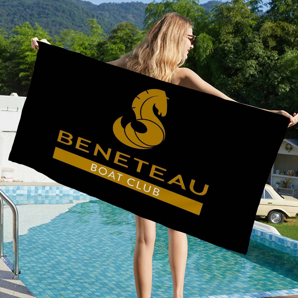 B-BENETEAUS Serviette de Bain Microfibre Douce Absorbante Respirante Pour Fille Enfants Décorative Dessin Animé Serviette de Plage
