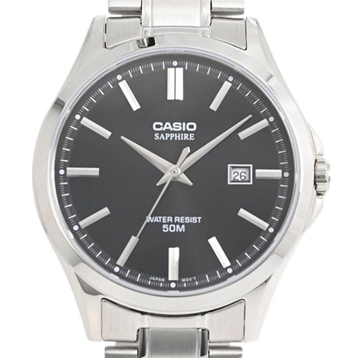 CASIO MTS-115D-1A Analog Quartz STANDARD Silver Black