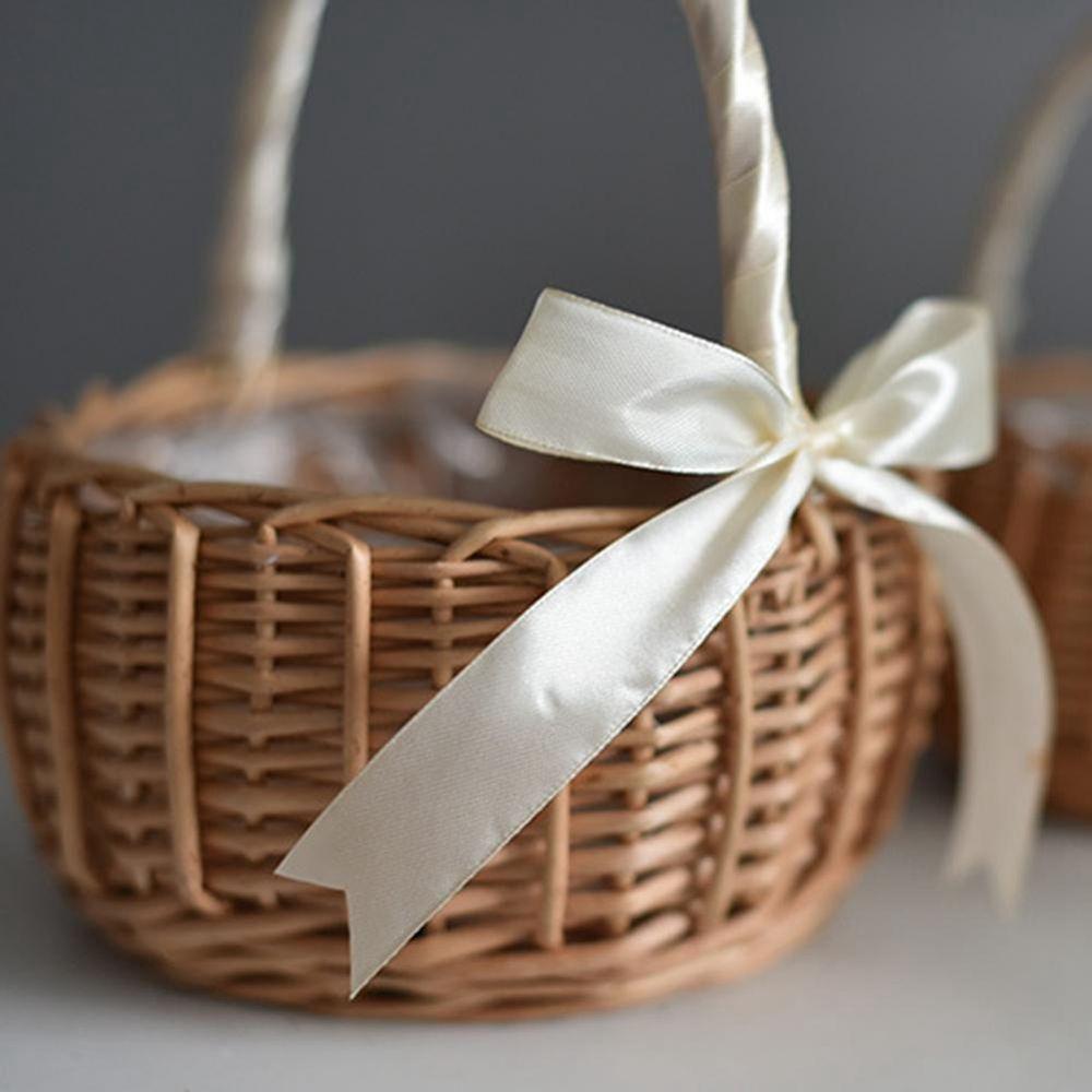 Flower Basket Decoration For home Flower Basket Storage Basket Desktop Decoration Clutter Organizer