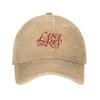 Lana Del Rey Washed Baseball Cap  Vintage Sun Trucker Hat Summer Unisex-Teens Running Hippie Snapback Cap