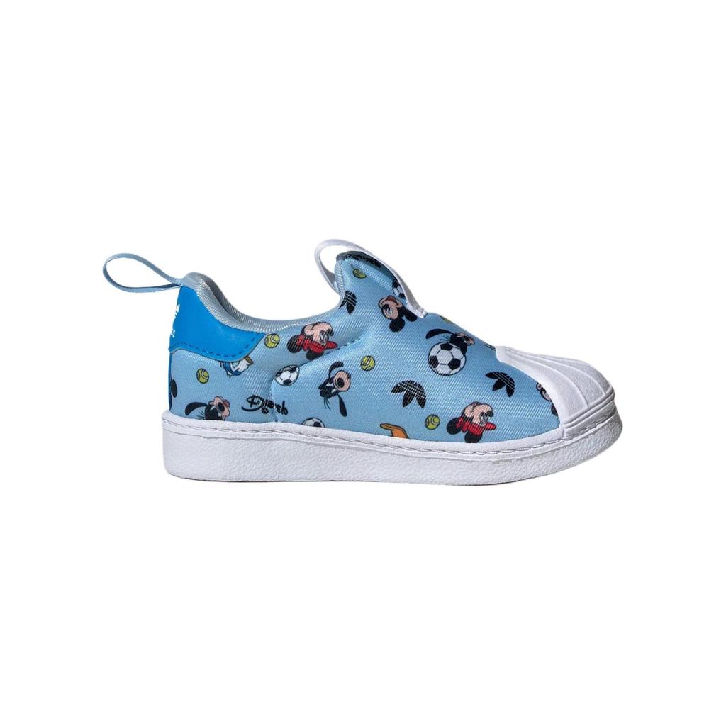 Adidas Disney X Superstar 360 I Mickey Mouse Baby Sneakers Blue Clear-Sky Cloud-White IF3551