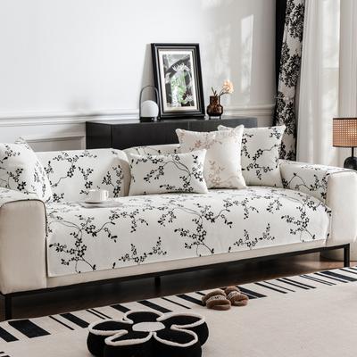 Chenille Sofa Cushion Four Seasons Universal Anti-Slip Cover Cloth Small Floral Sofa Cover Cushion