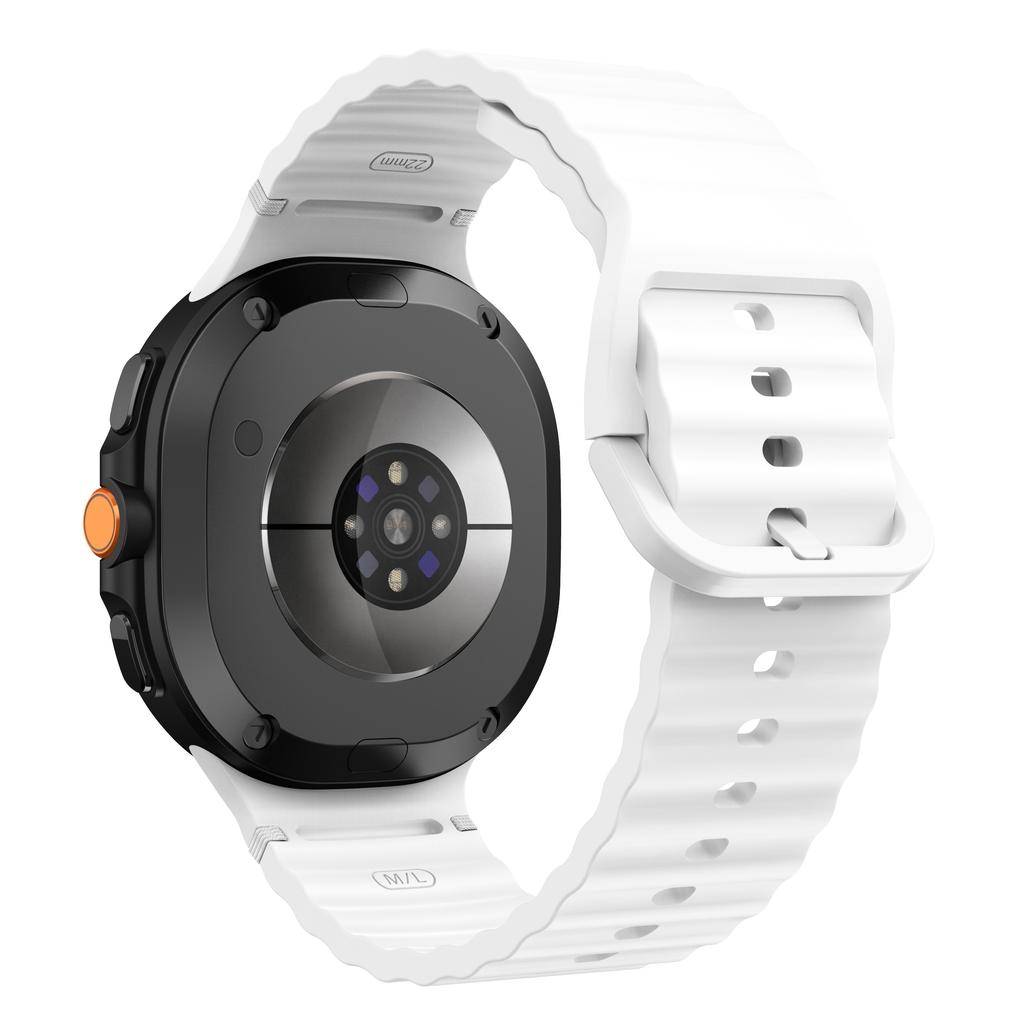 Sport Silicone Strap For Samsung Galaxy Watch 8 Classic 46mm / Watch8 44mm 40mm Replacement Band Bracelet Wristband Accessories