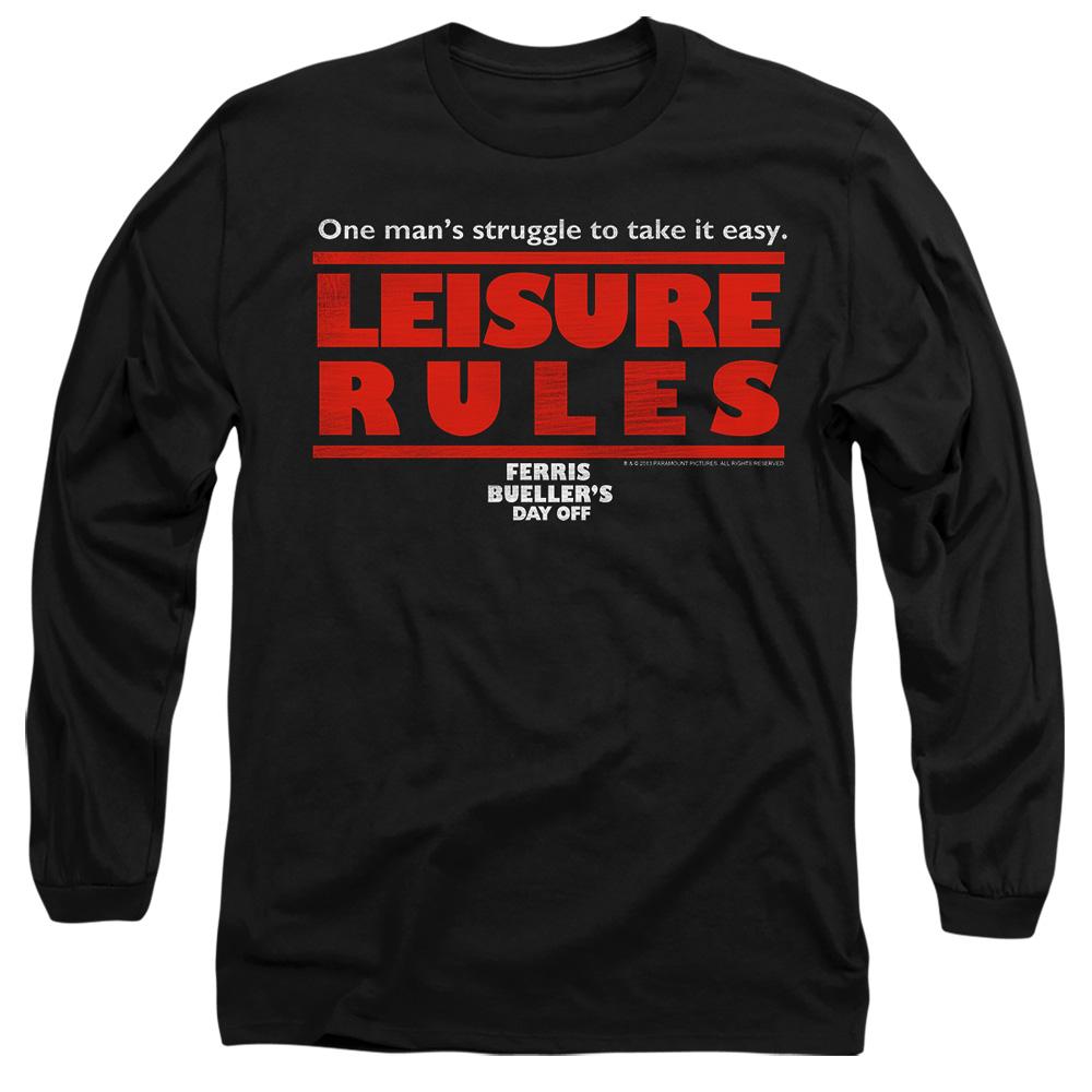 Ferris Bueller´s Day Off Unisex Adult Leisure Rules T-Shirt