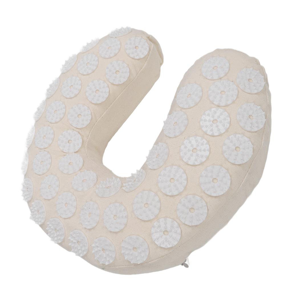 Acupressure Neck Pillow U Shaped Acupoint Massage Reduce Pain Memory Foam Cervical Pillow