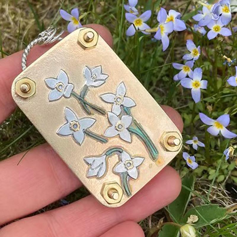1PC Plants Art Crafts Plant Lover Flower Preservation Kit Portable Metal Flowers Pressing Arts Crafts Multiple Options Available