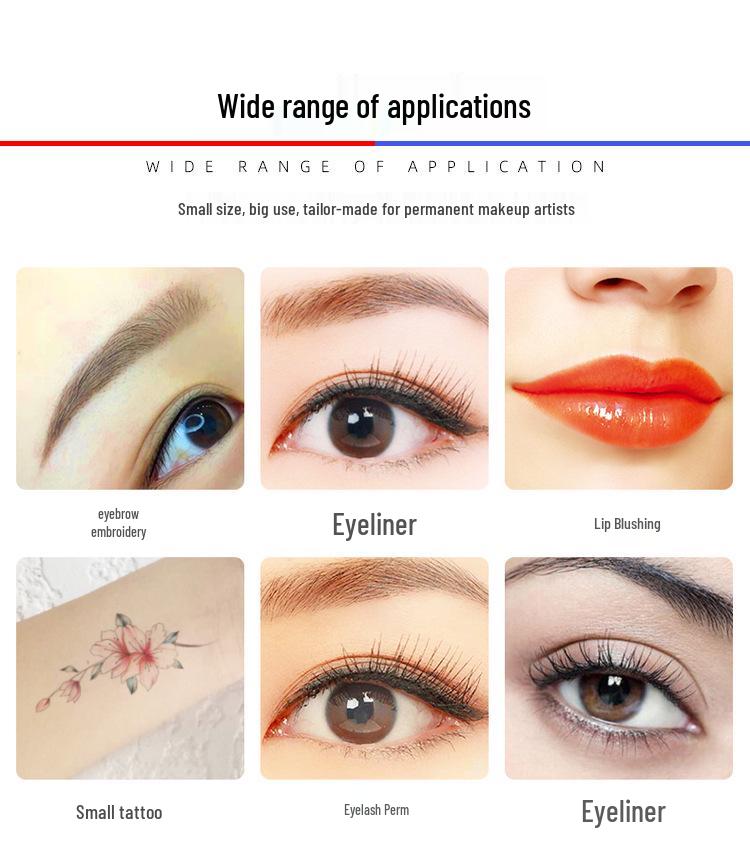 All-in-One Disposable Eyebrow, Eyeliner, and Lip Tattoo Machine (Numbing-Free)