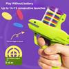 Children'S UFO  Toy Bullet Gun Safety EVA Outdoor Toy Bullet Battle Interesting Interactive Decompression Toys