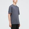 UNIQLO Jil Sander + J Collaboration Series Solid Color Crew Neck Cotton Short Sleeve T-Shirt Men tops Dark-Gray 436133-08