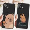 Case for Xiaomi Mi 12X 10T 14 13 Lite 11 12T Pro 11T 12 Funda Phone Cover Cute Capybara