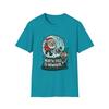 Unisex Softstyle T-Shirt Santa Snow Globe Elf Chaos Sleigh Funny Holiday