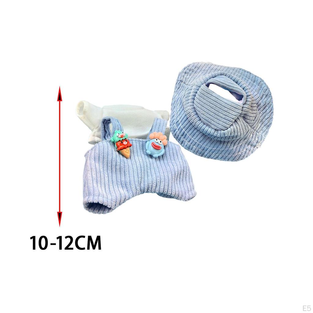 15cm Doll Clothes Cartoon Comfortable Costumes Fashion DIY Your Dress Up Clothing T Shirt