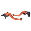 AL-mart Motorcycle Short Style Brake Levers Clutch Levers Levers Set 6 Levels Adjustable for KTM 125/200/250 DUKE