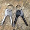 Outdoor Multi-Tool Keychain: Flathead & Phillips Screwdriver Bit