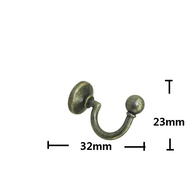 6 Hat Coat Clothes Key Hooks Single Wall Door Hanger Types