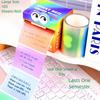 105 Sheets Korean Style Sticky Notes Message Stickers  for Office School Supplies Stationery