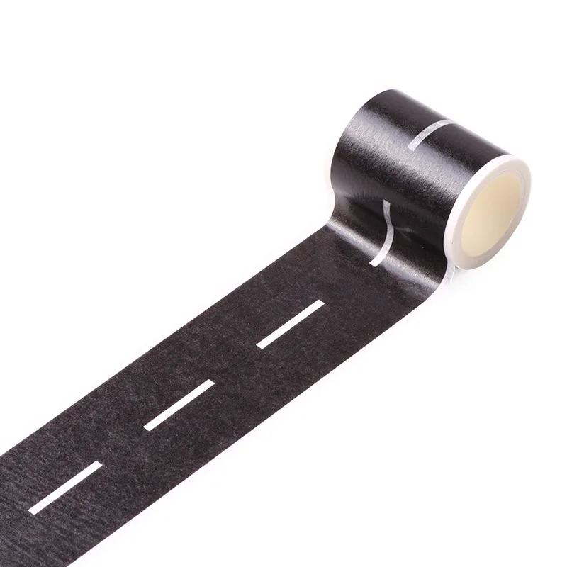 1 Pcs 5m Railway Train Curve Design Paper Washi Tape Diy Road Traffic Adhesive Tape Scrapbooking Sticker Label Masking Tape