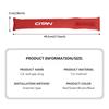 Suede Car Logo Seat Gap Filler Seat Seam Leak-proof Plug Strip For Mercedes Benz W124 W204 VITO Sprinter Viano V-Class R-Class