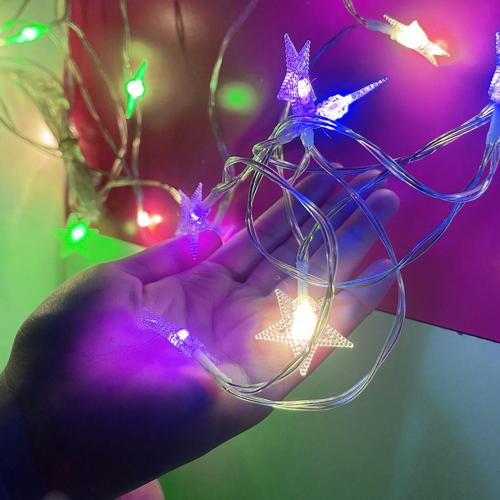 USB/Battery Box LED Stars String Lights Fairy String Outdoor Lamp Home Room Christmas Holiday Wedding Party Lights Decoration