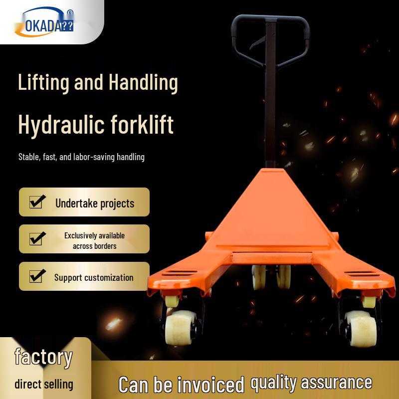 Durable Hydraulic Forklift Pallet Jack: 2-3 Ton Capacity