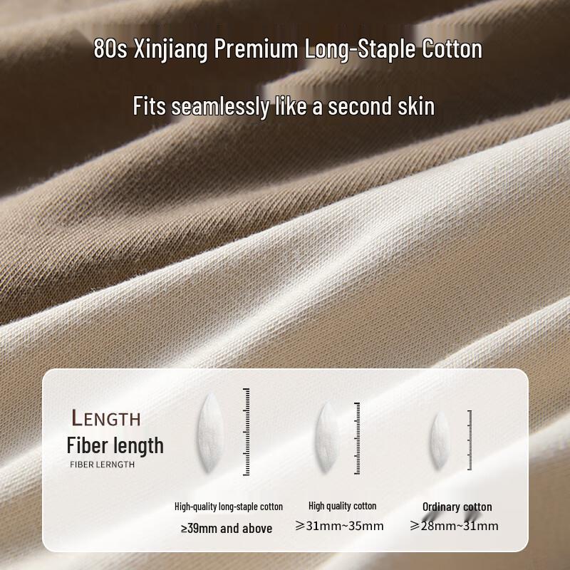 Palando Men's 3-Pack Pure Cotton Anti-bacterial Boxer Briefs