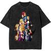 2026 New Arrival Dragon Ball Oversized Retro Anime T-shirt  Goku Retro Graphic Print 100% Cotton Casual Y2k Tee for Family