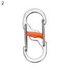 8-Shaped Outdoor Hook Buckle Snap Clip Mount Climbing Carabiner Chain Key Chain