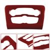 Car Carbon Fiber Look Interior Central Control Air Conditioning Panel Cover Tirm For Dodge Charger 2016-2021