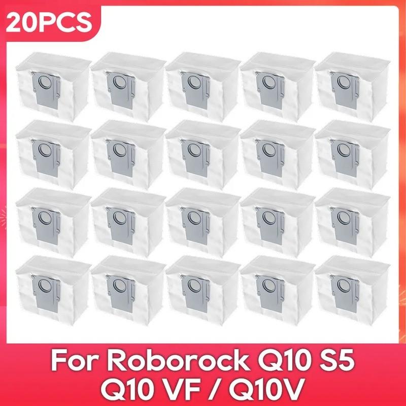 Suitable for Roborock Q10 S5 / Q10 VF / Q10V Robot Vacuum Cleaner Accessories Main Side Brush Filter Mop Dust Bag Spare Parts