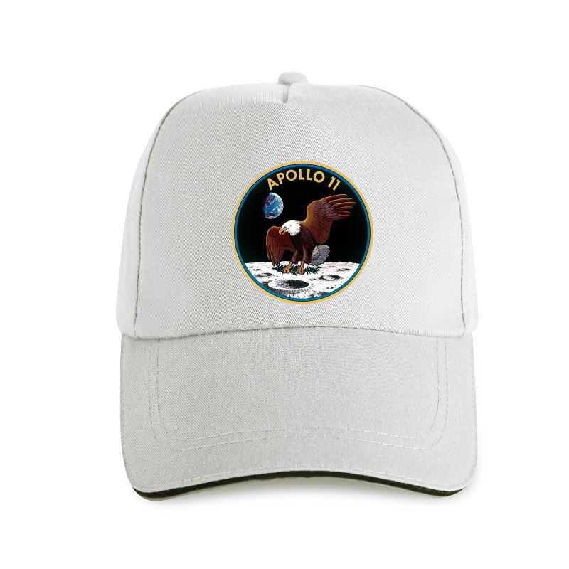Lomoney Casual Style Baby Baseball cap Printed With Apollo 11