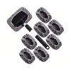Compact Automotive Scraper Brush Fiber Materials Space Saving Suitable For Vehicles Motorcycles Trucks And Home Window