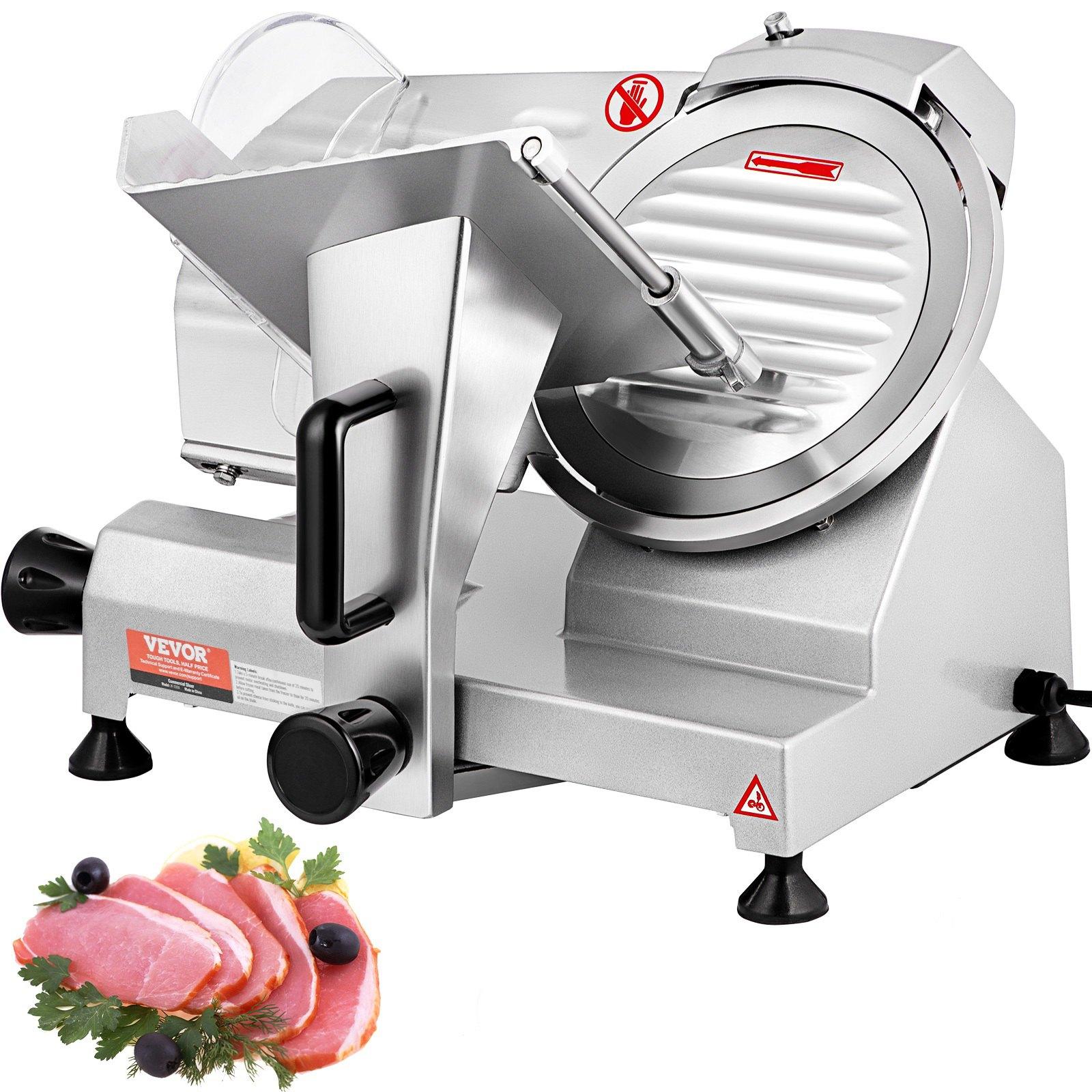 VEVOR Commercial Meat Slicer, 200W Electric