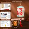 DIY Oil Paper Lantern Kit for Mid-Autumn Festival: Chaoshan Heritage Decorative Lanterns