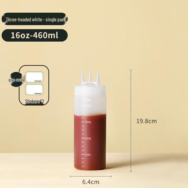 ZISIZ Plastic Squeeze Sauce Bottle