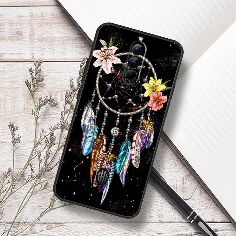 Retro Feather Dreamcatcher Case For ZTE Nubia RedMagic 6 7 6S 7S Pro 5G RedMagic 11 8 8S 9 9S 10S Pro Plus 10 Air Cover