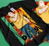 2026 Sakamoto Days Single Black TShirt Sakamoto Taro Color Block Anime Print Oversized Tee For Global Comedy Action Unisexga Fans