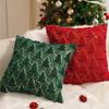 Multipurpose Christmas Pillow Cover Christmas Element Throw Pillows Cover for Home Room Sofa Couch Decoration