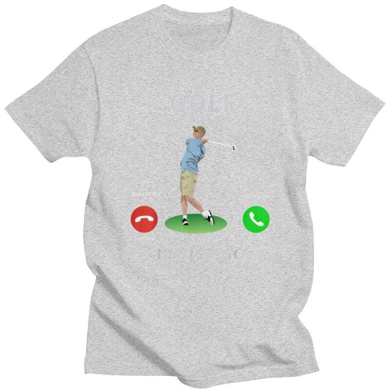 Golf Is Calling T Shirt for Unisex Pure Cotton Tshirt Fashion Valentines Day Gift Tee Short Sleeve Tshirt Loose Fit