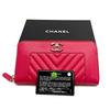 Used Chanel Mademoiselle Long Wallet