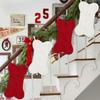 2026 Happy New Year Christmas Knitted Bone Stockings Cute Creative Christmas Tree Decoration Sock Decorations Pet Gift Bags