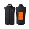 Men's Smart USB Heated Vest - Multi-Zone, Safe Electric Heating, Stand-Up Collar, Constant Temperature