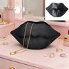 Creative Gift for Beauty Lovers Lip Shaped Storage Box, Decorative 3D Printed PLA Sculpture, Modern Home Office Ornaments Art Ornament Makeup Brushes
